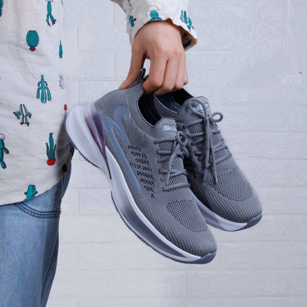 قیمت کفش کشی جورابی زنانه مدل رانر رنگ طوسی