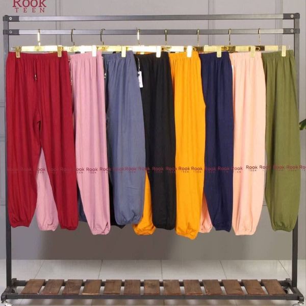 شلوار  دمپاکش رنگی