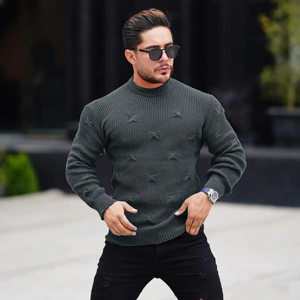 پلیور زاپ دار مردانه مدل دتا (در رنگ بندی مختلف)
