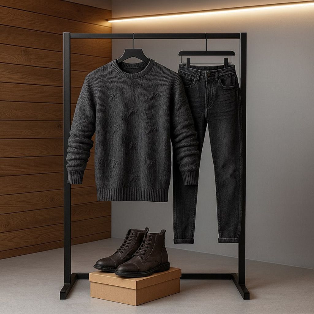 خرید آنلاین پلیور زاپ دار مردانه مدل دتا (در رنگ بندی مختلف)