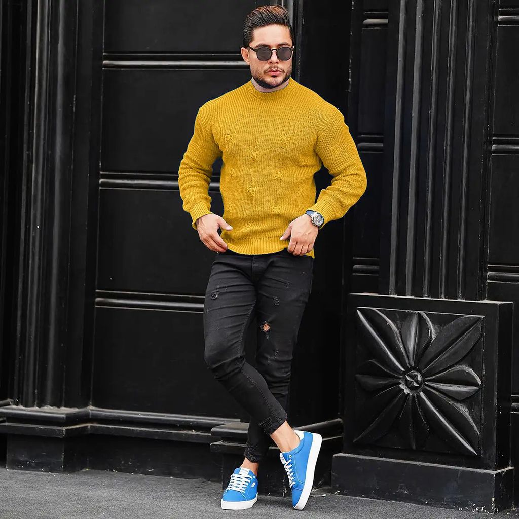 خرید اینترنتی پلیور زاپ دار مردانه مدل دتا (در رنگ بندی مختلف)