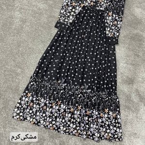 خرید آنلاین پیراهن ساحلی طرح شکوفه