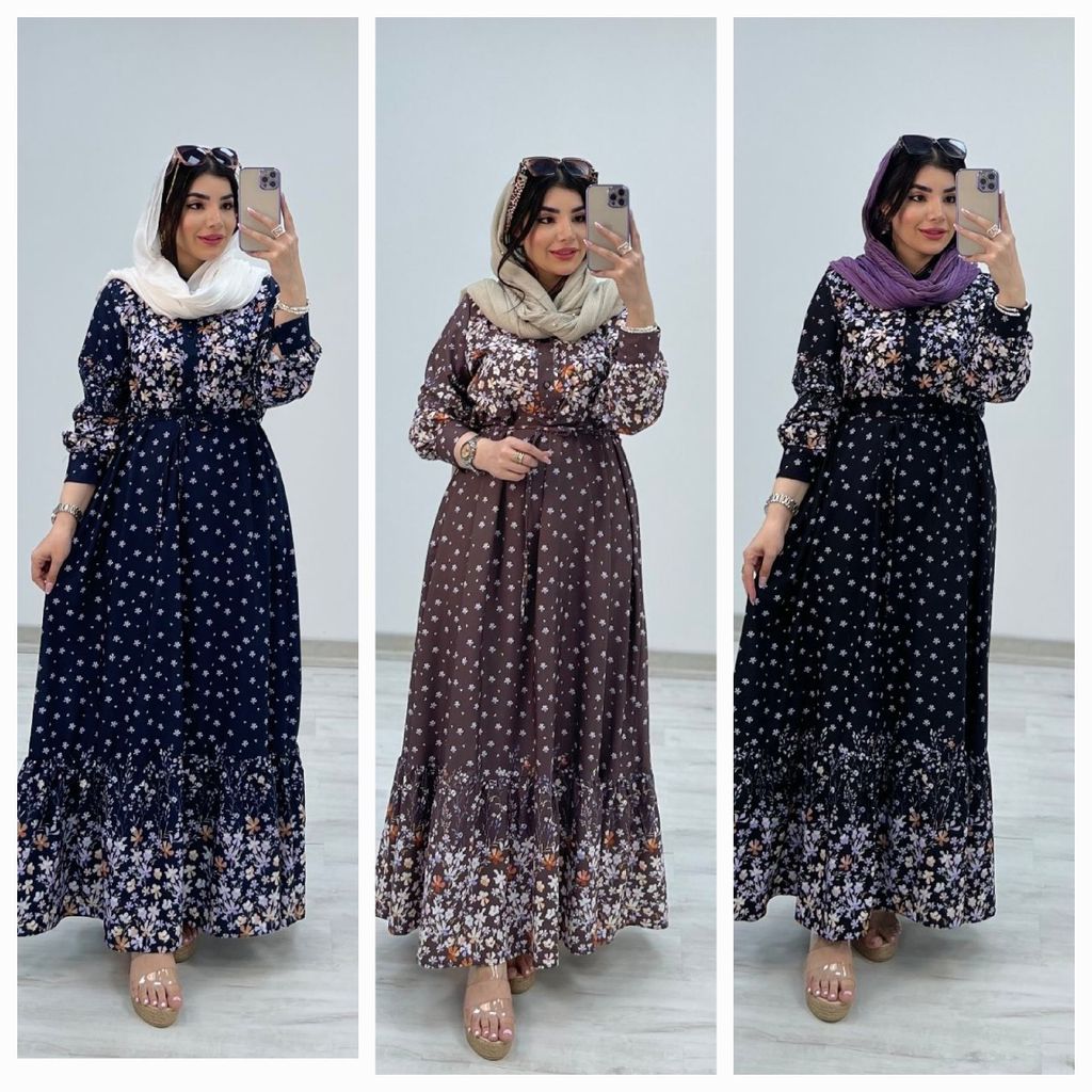 قیمت پیراهن ساحلی طرح شکوفه