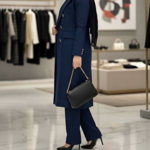 خرید انلاین ست مانتو شلوار مزون دوز دیپلمات مازراتی دورو