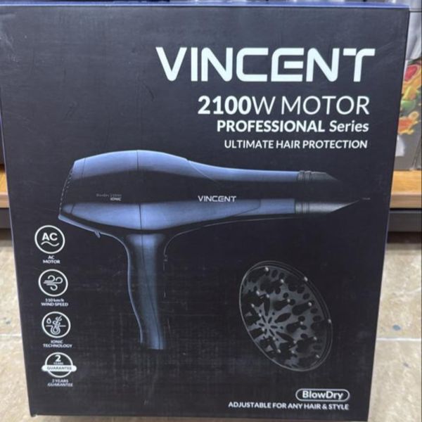 سشوار وینسنت 2100 وات بلودرای Blow Dry مدل HD5321