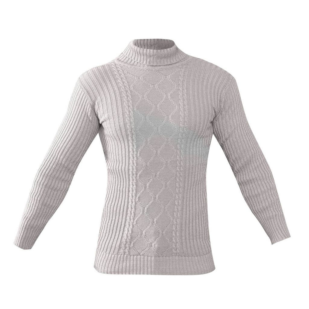 خرید اینترنتی پلیوربافت مردانه یقه اسکی مدل هاکان (در چند رنگ بندی)