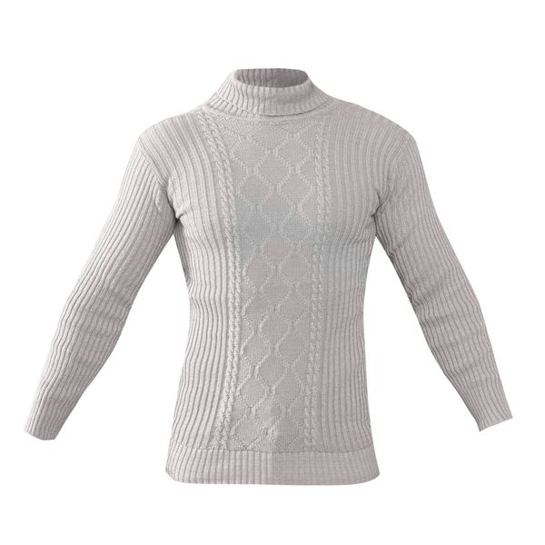 پلیوربافت مردانه یقه اسکی مدل هاکان (در چند رنگ بندی)