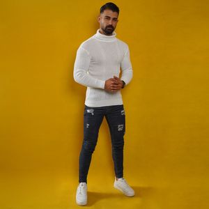 قیمت ارزان پلیوربافت مردانه یقه اسکی مدل هاکان (در چند رنگ بندی)