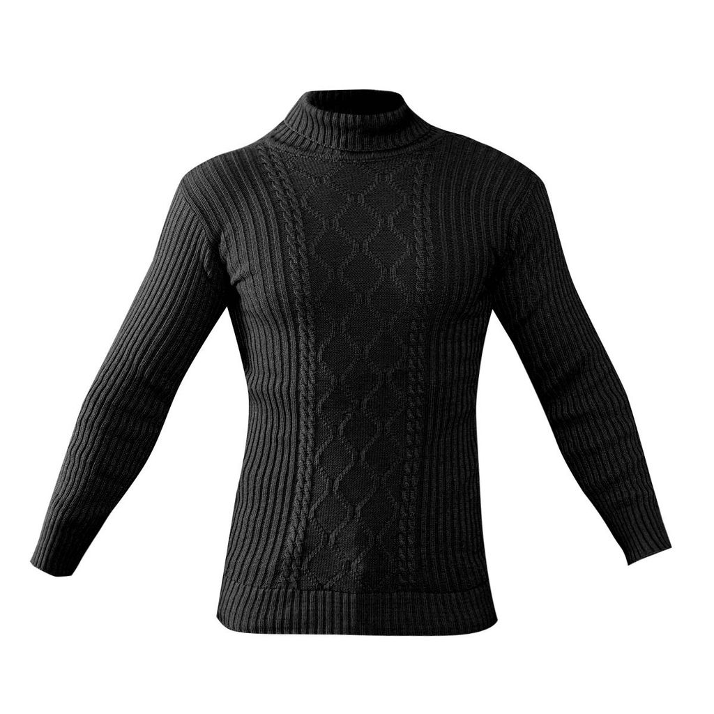 قیمت پلیوربافت مردانه یقه اسکی مدل هاکان (در چند رنگ بندی)