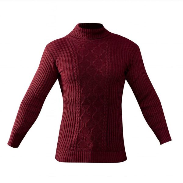 پلیوربافت مردانه یقه اسکی مدل هاکان (در چند رنگ بندی)