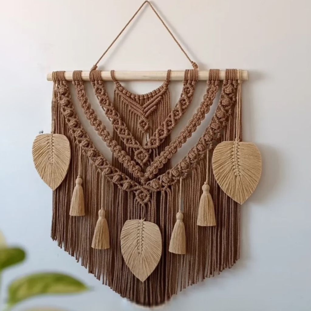 مشخصات دیوار کوب مکرومه بافی مدل جولیت