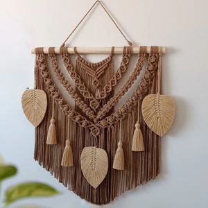 دیوار کوب مکرومه بافی مدل ترنم