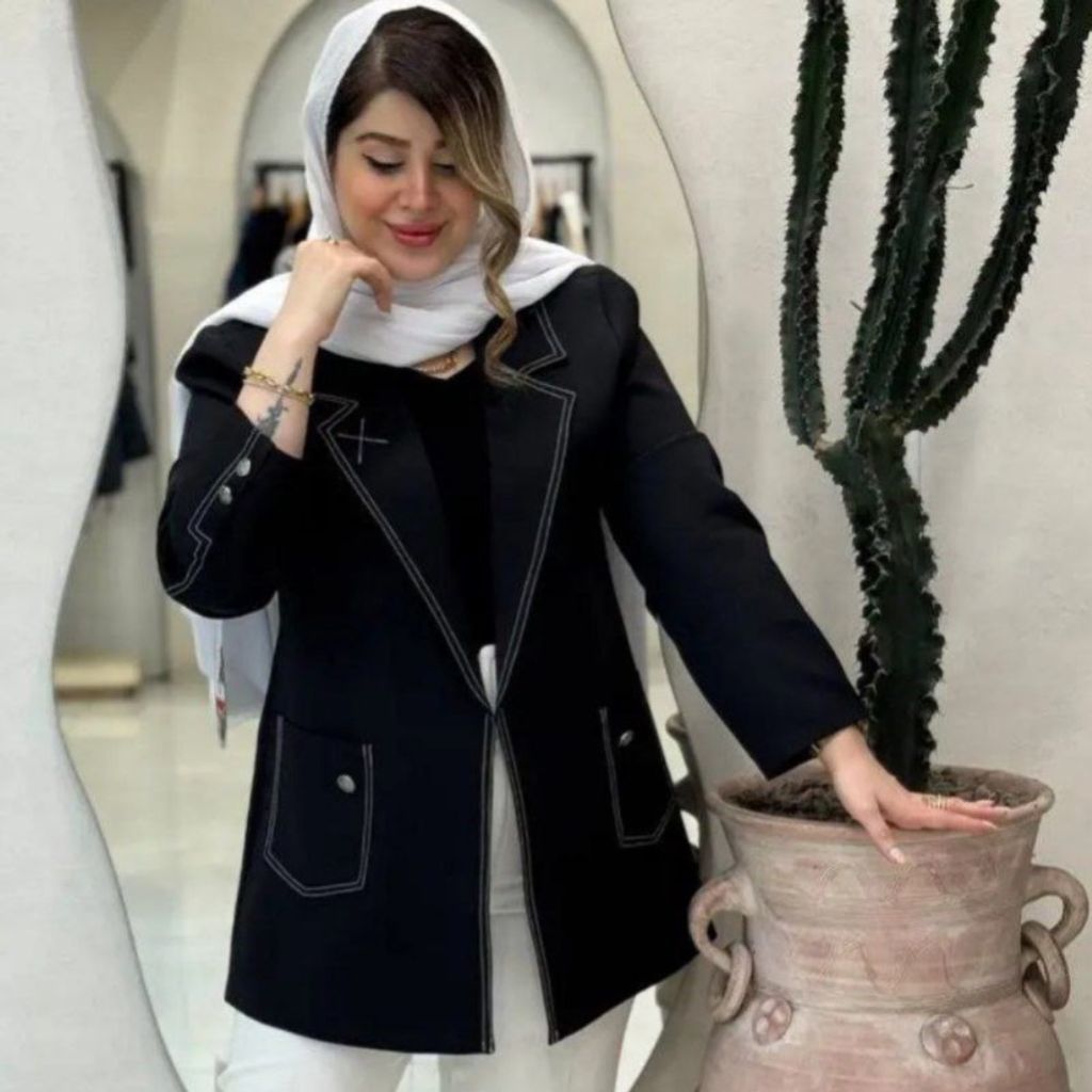 قیمت ارزان مانتو کتی طرح فرشته