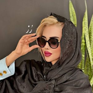 خرید آنلاین شال مشکی گلدوزی