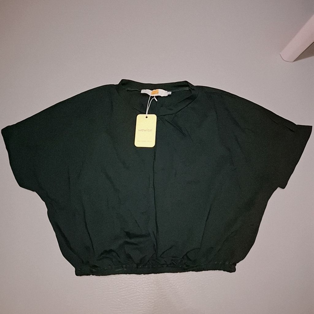 خرید آنلاین کراپ تیشرت نخی ویوایز