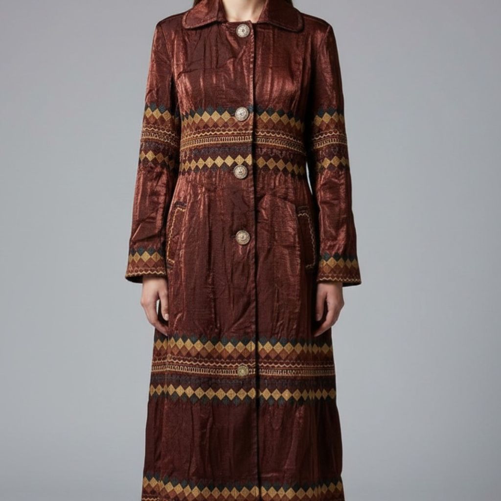 قیمت مانتو مجلسی طرح گلدوزی