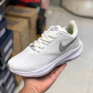 مشخصات کفش نایک گاید مردانه چرم زیره اصلی سفید