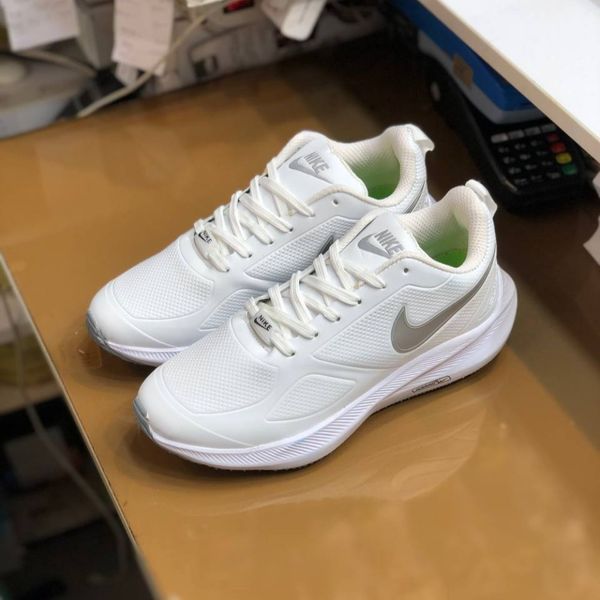 کفش نایک گاید مردانه چرم زیره اصلی سفید