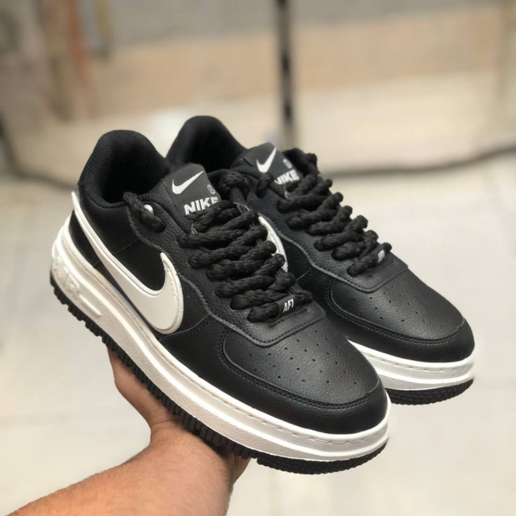 خرید اینترنتی کفش نایک ایرفورس مردانه رنگ مشکی