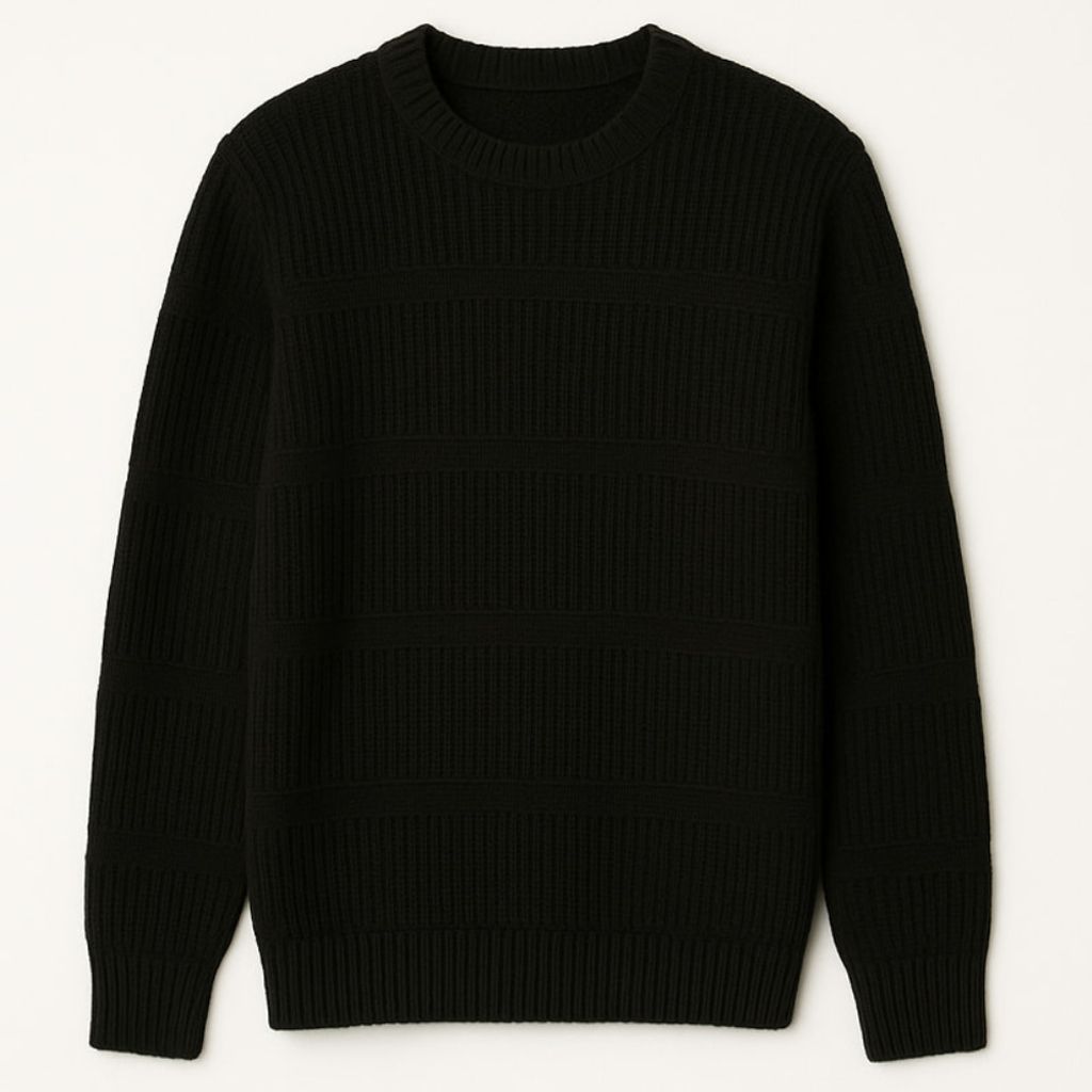 قیمت ارزان پلیور بافت مردانه یقه گرد مدل Arman (در 2 رنگ بندی)