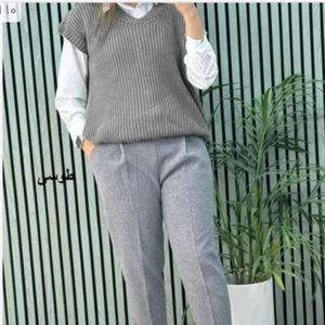 قیمت وست ژیله زنانه نخ ترک بافت نرم ضدحساسیت فری سایز