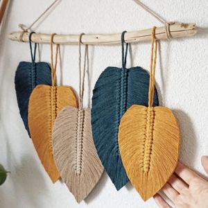 برگ‌مکرومه دکوراتیو طرح شادان