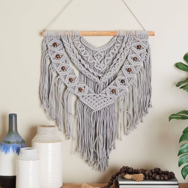 دیوارکوب ارسال رایگان مکرومه طرح مهتاب