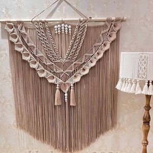 دیوار کوب مکرومه بافی سایز بزرگ