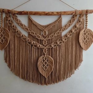 دیوار کوب فاخر مکرومه بافی