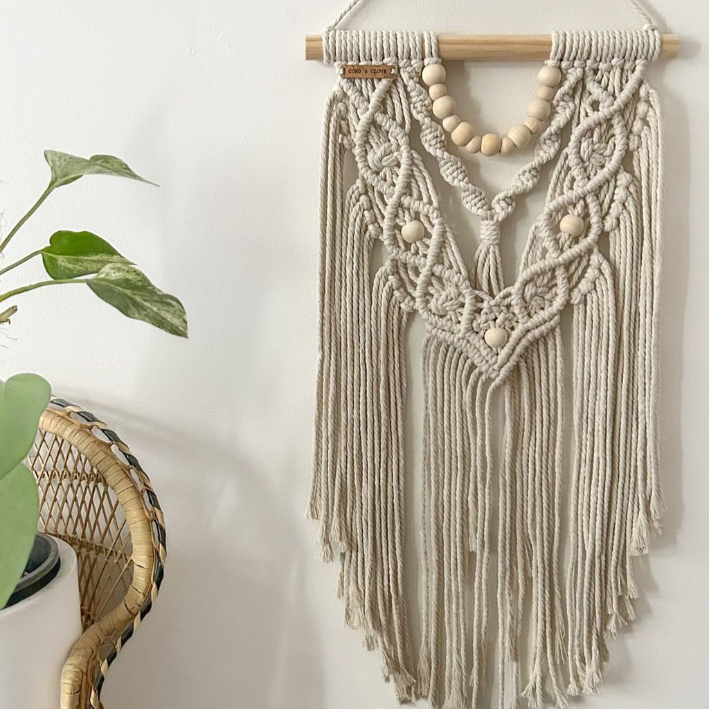 مشخصات دیواراویز مکرومه_بافی طرح ترانه