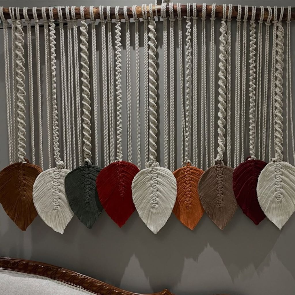 قیمت دیواراویز مکرومه بافی مدرن دکوری