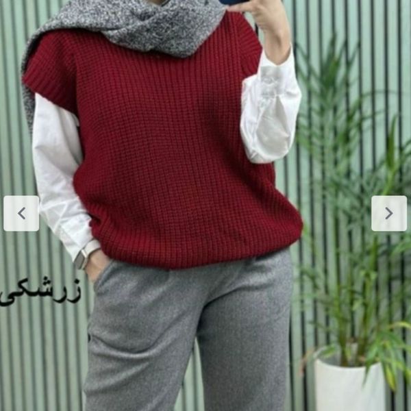 ژیله بافت زنانه دخترانه شیک مناسب استایل های اروپایی فری سایز