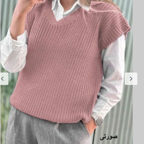 ژیله بافت زنانه دخترانه شیک مناسب استایل های اروپایی فری سایز