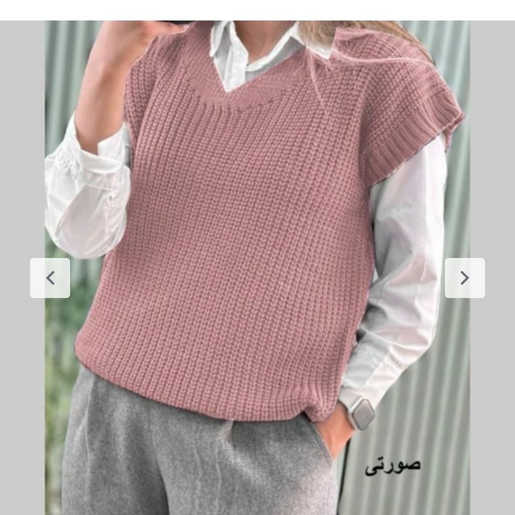 مشخصات ژیله بافت زنانه دخترانه شیک مناسب استایل های اروپایی فری سایز