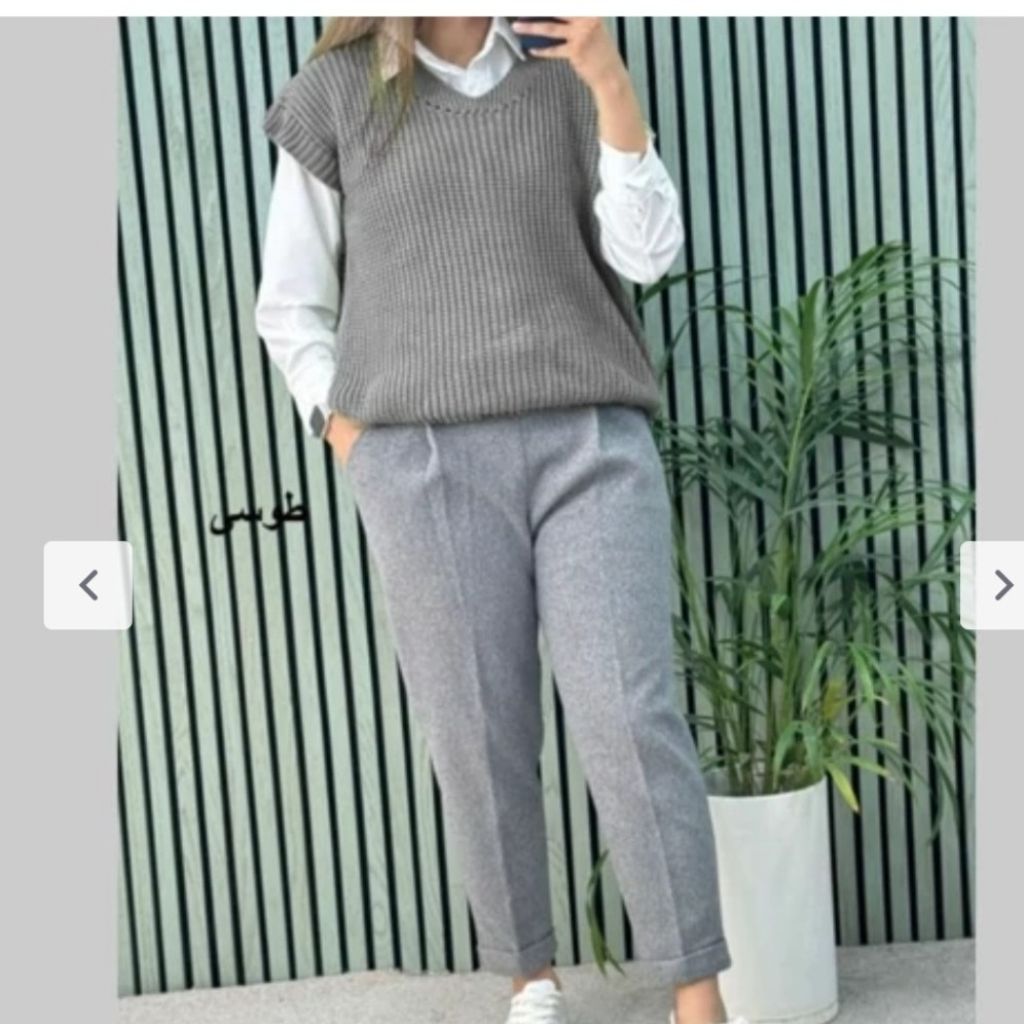 قیمت ارزان ژیله بافت زنانه دخترانه شیک مناسب استایل های اروپایی فری سایز