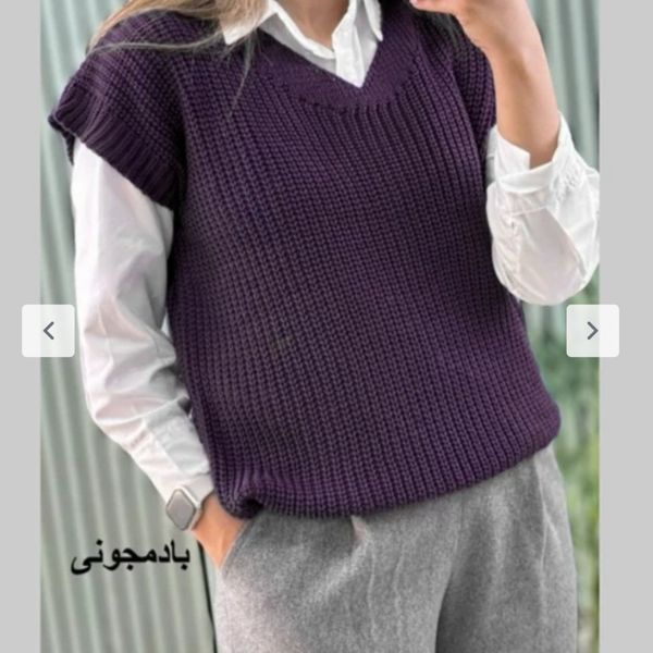 ژیله بافت زنانه دخترانه شیک مناسب استایل های اروپایی فری سایز