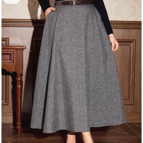 دامن پشمی قد90