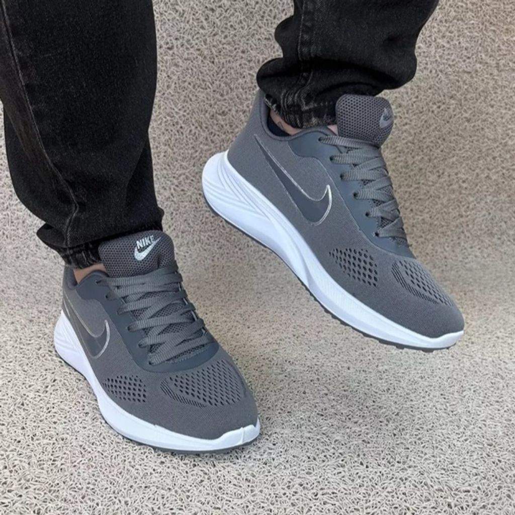 خرید آنلاین کفش نایک بزرگپا مردانه برند سهند رنگ طوسی