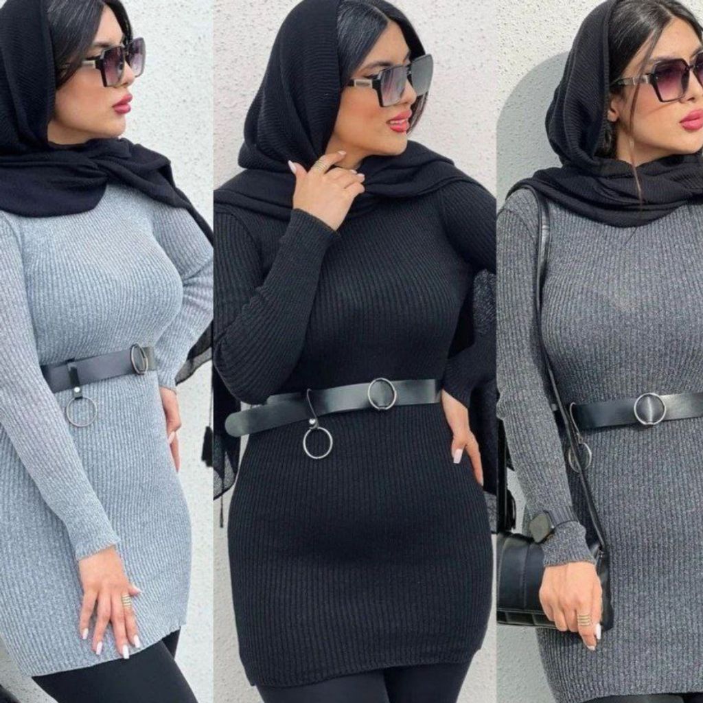 خرید انلاین گپ بافت زنانه طرح یقه اسکی