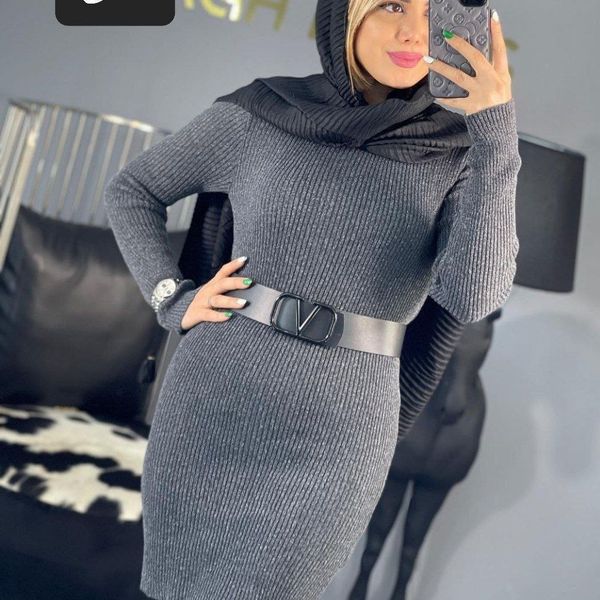 گپ بافت زنانه طرح یقه اسکی