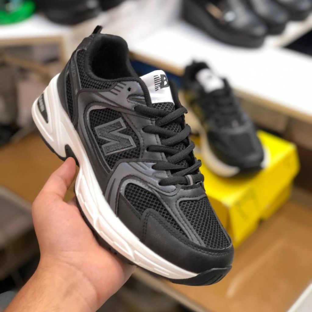 مشخصات کفش نیوبالانس 530 مردانه خارجی رنگ مشکی