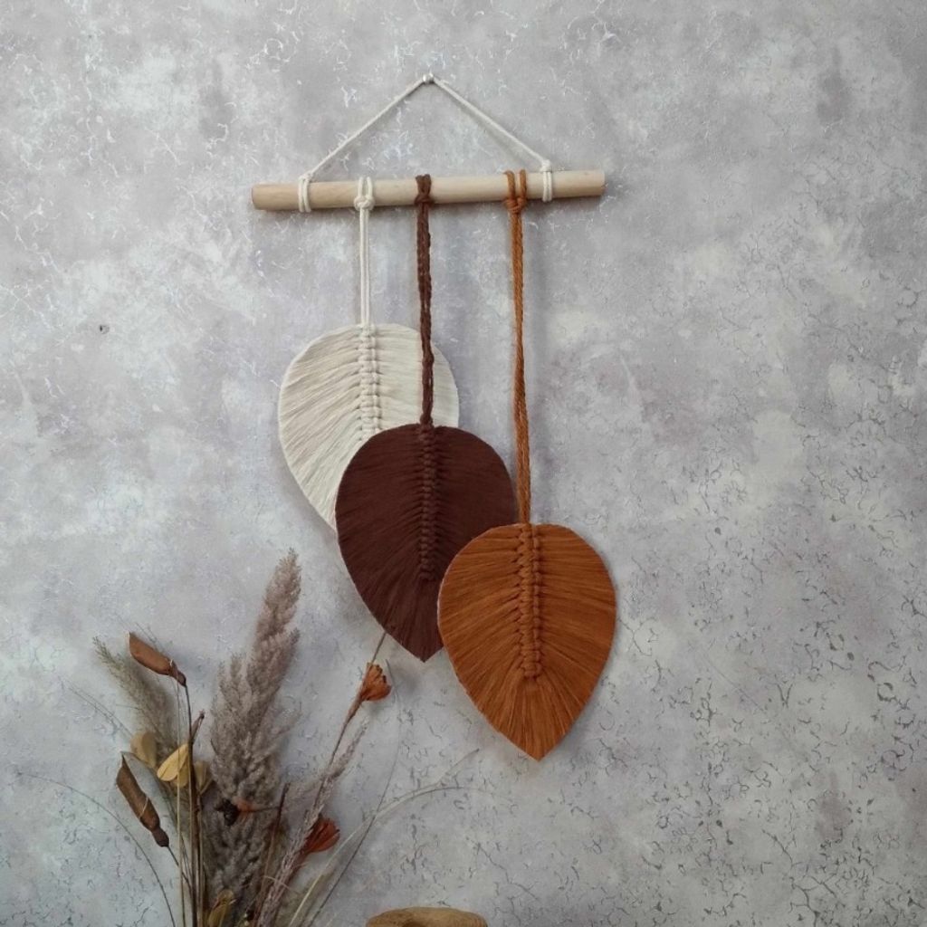 قیمت ارزان دیوارکوب هدیه مکرومه طرح ادریس