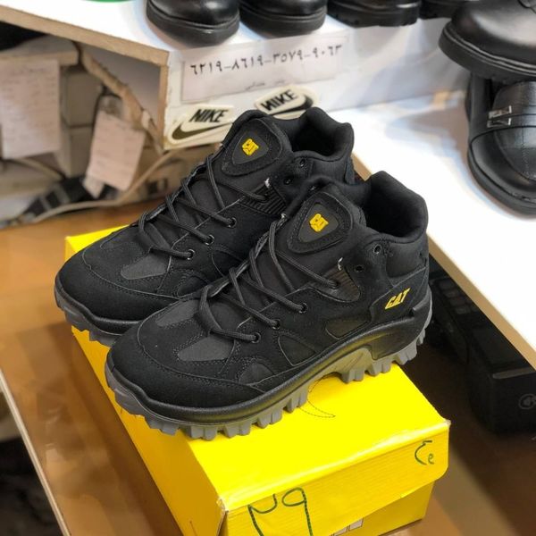 کفش بوت مردانه کاترپیلار برند سهند رنگ مشکی