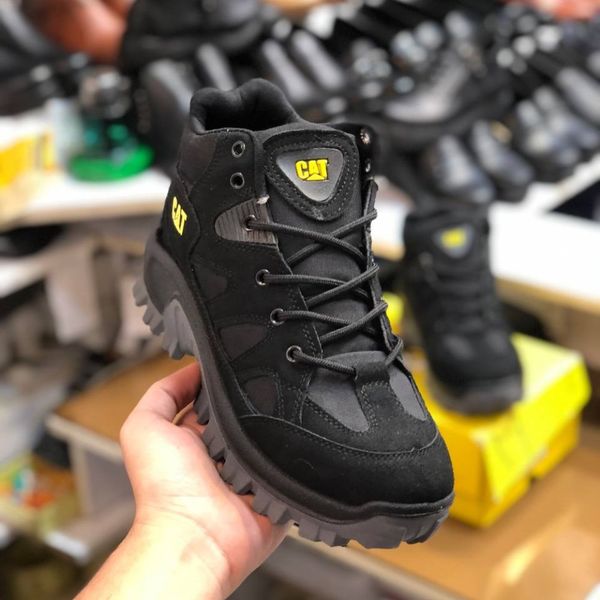 کفش بوت مردانه کاترپیلار برند سهند رنگ مشکی