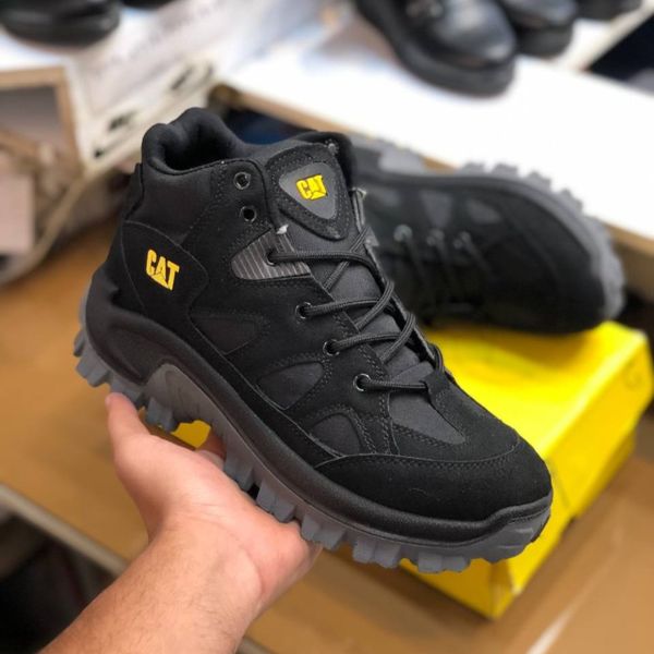 کفش بوت مردانه کاترپیلار برند سهند رنگ مشکی