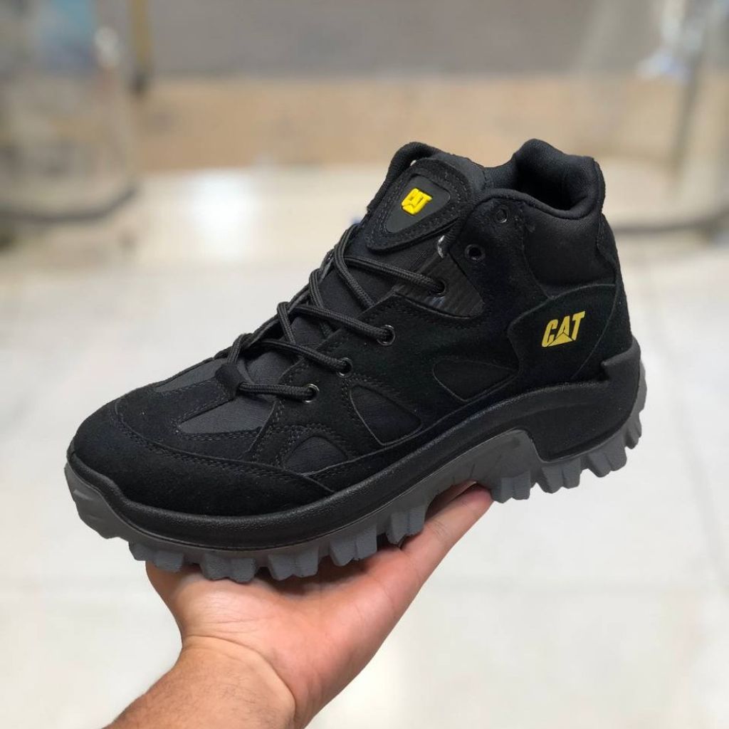 خرید آنلاین کفش بوت مردانه کاترپیلار برند سهند رنگ مشکی