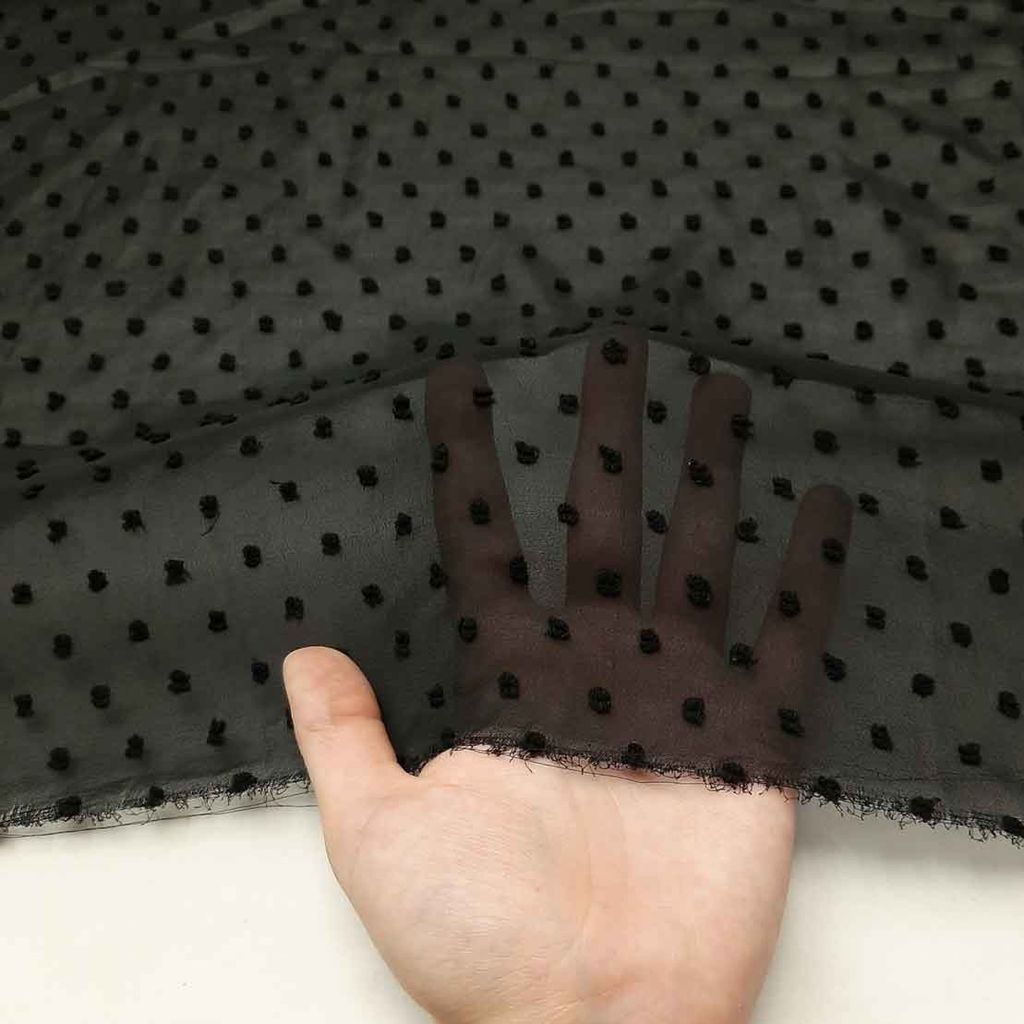 خرید انلاین قواره 5 متری پارچه مشکی اشکی عرض 150 طول 5 متر