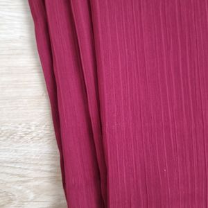 خرید اینترنتی قواره 2 متری پارچه زرشکی طول 2 متر عرض 1ونیم متر