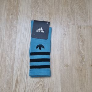 قیمت جوراب ساقدار رنگی طرح آدیداس