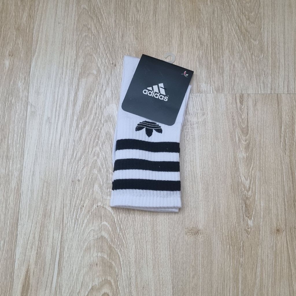 خرید اینترنتی جوراب ساقدار رنگی طرح آدیداس